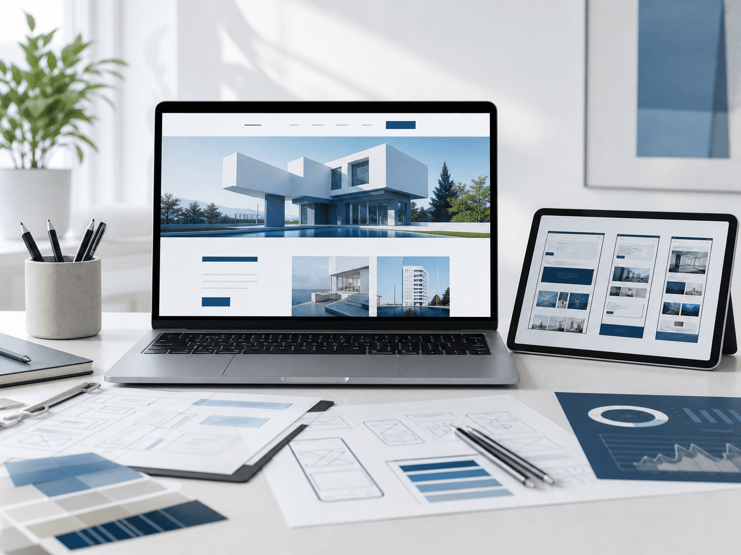 Custom Website service visual
