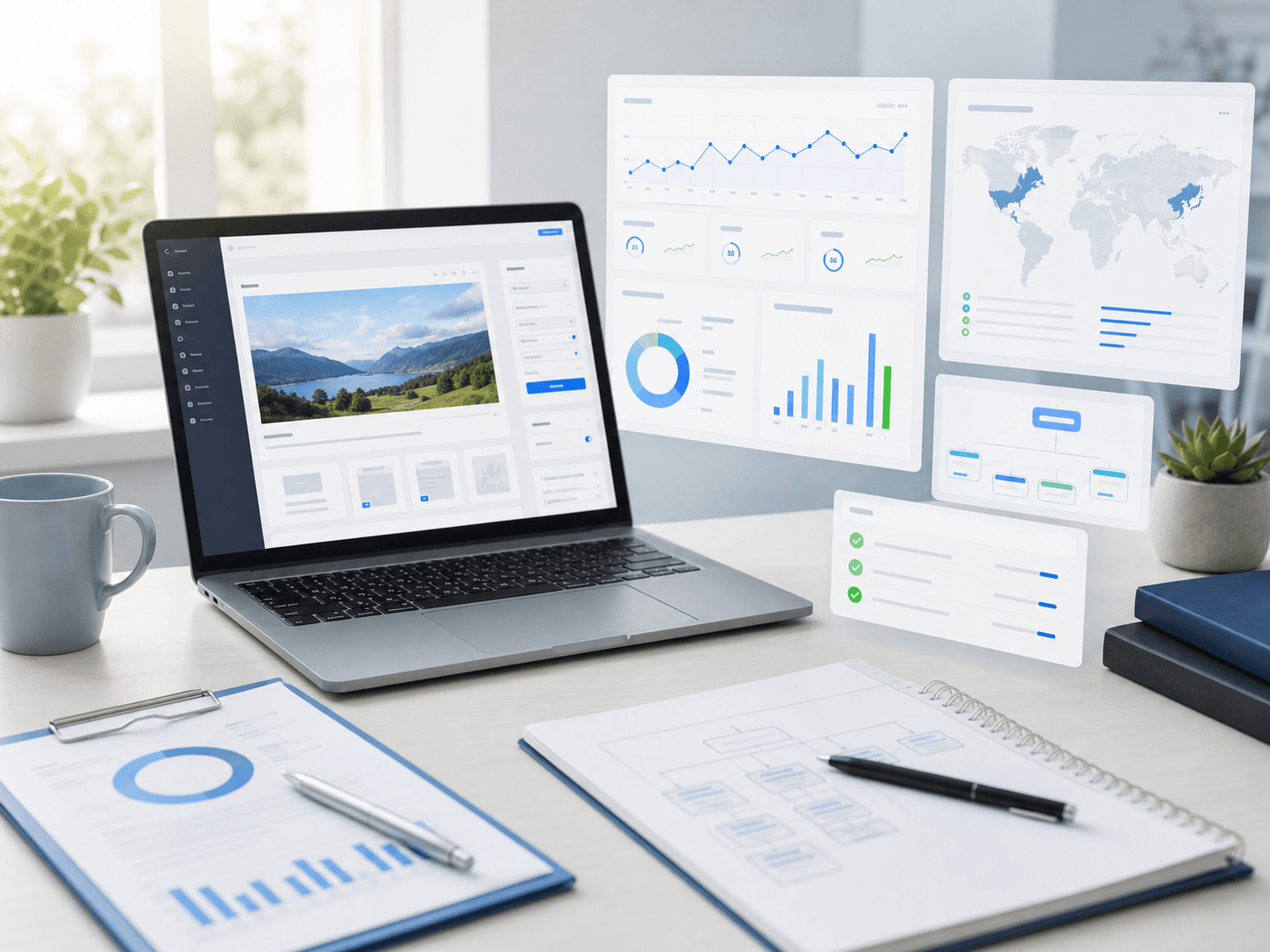 WordPress service visual